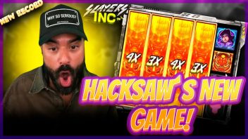 ROSHTEIN RECORD WIN IN SLAYERS INC!! IN THE NEW HACKSAW GAME!